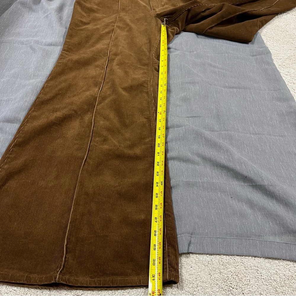 Polo Ralph Lauren Women’s Corduroy Flared Brown Pants Sz 16 NWT - Picture 8 of 14